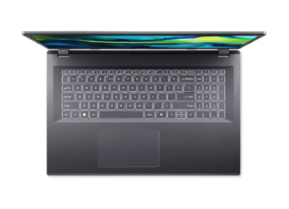 Laptop ACER Aspire 17 NX.KZZEX.002 / Core 5 120U, 16GB, 512GB SSD, Intel HD Graphics, 17.3" FHD IPS, Windows 11, sivi
