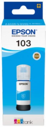 Tinta EPSON 103, C13T00S24A, plava, za L11xx/L12xx/L31xx/L32xx/L51xx/L52xx, 65ml