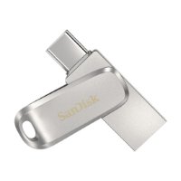 Memorija USB 3.1 FLASH DRIVE, 256 GB, SANDISK Ultra Dual Drive Luxe USB-C, SDDDC4-256G-G46, srebrna