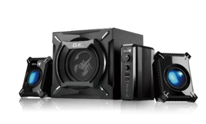 Zvučnici GENIUS SW-G2.1 2000 II, 2.1, 45W, crni