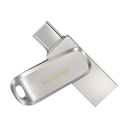 Memorija USB 3.1 FLASH DRIVE, 32GB, SANDISK Ultra Dual Drive Luxe USB-C, SDDDC4-032G-G46, srebrna