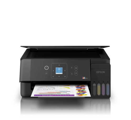 Multifunkcijski printer EPSON L3360, printer/scanner/copy, Eco Tank, 5760 dpi, USB, WiFi, crni