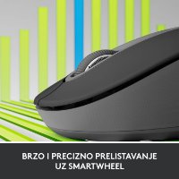 Miš LOGITECH M650 L, bežični, optički, 4000dpi, USB, BT, crni