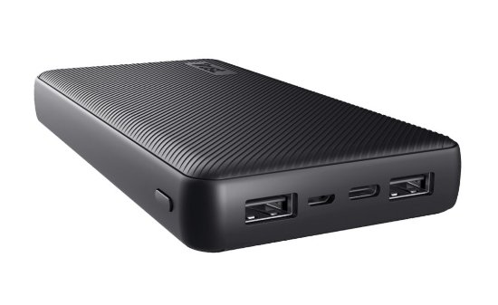 Mobilni USB punjač TRUST Primo Eco, 20000 mAh, crni