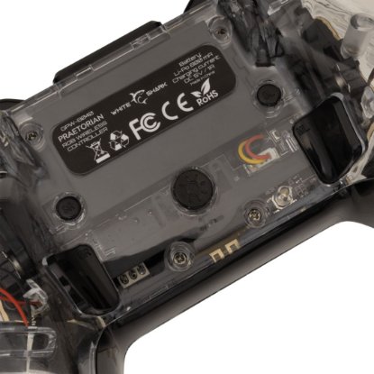 Gamepad WHITE SHARK Praetorian GPW-8040, bežični, PC/PS4, prozirni