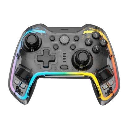 Gamepad WHITE SHARK Praetorian GPW-8040, bežični, PC/PS4, prozirni