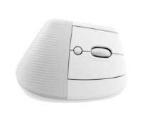 Miš LOGITECH Lift za Mac, ergonomski, bežični, bijeli
