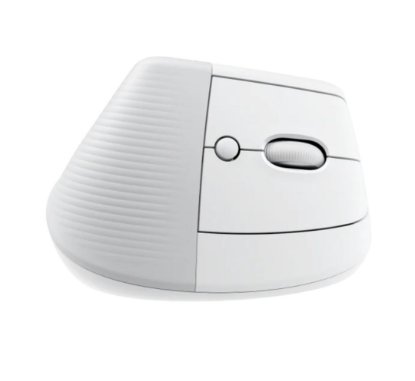 Miš LOGITECH Lift za Mac, ergonomski, bežični, bijeli
