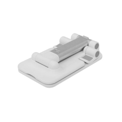 Stalak za smartphone SBOX PS-09, stolni, sklopivi, bijeli