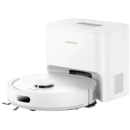 Robotski usisavač DREAME F20 Plus, 45W, LIDAR, usisavanje i mokro brisanje, 4L stanica, bijeli