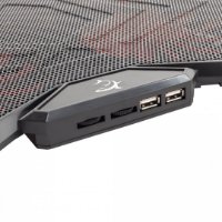 Hlađenje za laptop WHITE SHARK Ice Wizard, do 17.3", crno