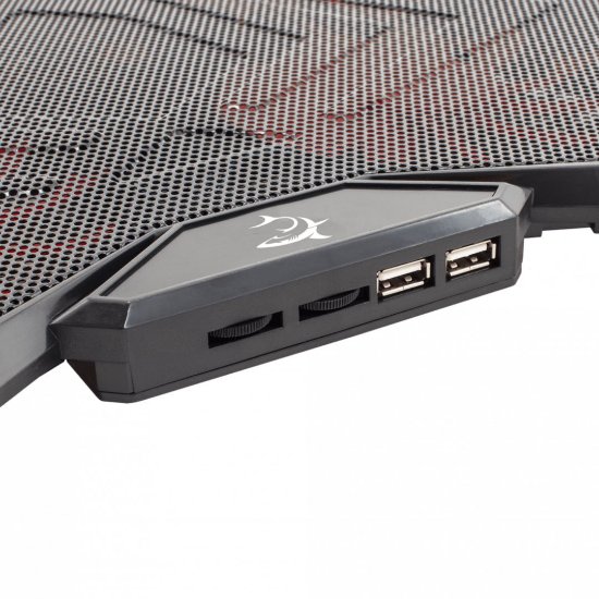 Hlađenje za laptop WHITE SHARK Ice Wizard, do 17.3", crno