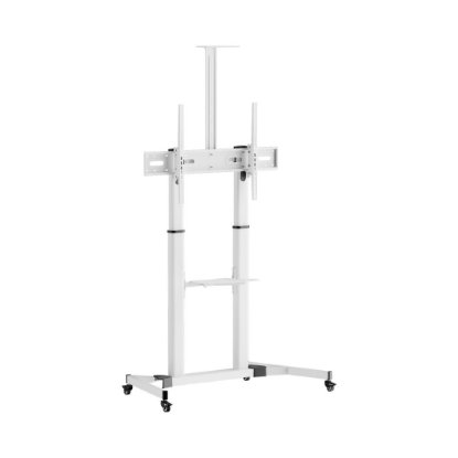 Stalak za televizor SBOX FS-3610, 60-100 inča, 100 kg, bijela