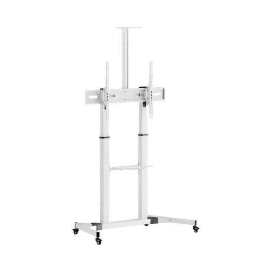 Stalak za televizor SBOX FS-3610, 60-100 inča, 100 kg, bijela
