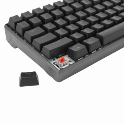 Tipkovnica WHITE SHARK ESL-K2 Katana, RGB, mehanička, US Layout, USB, crna