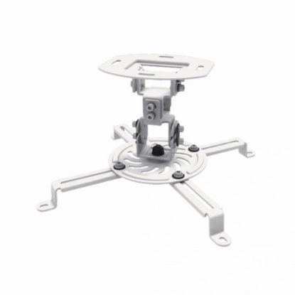 Nosač za projektor SBOX PM-18, do 13.5kg, stropni, bijeli