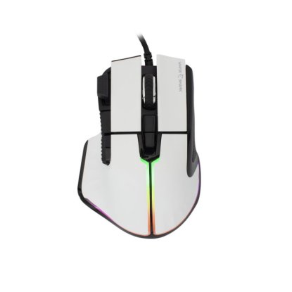 Miš WHITE SHARK Marrok GM-9006, 12000dpi, optički, žičani, bijeli
