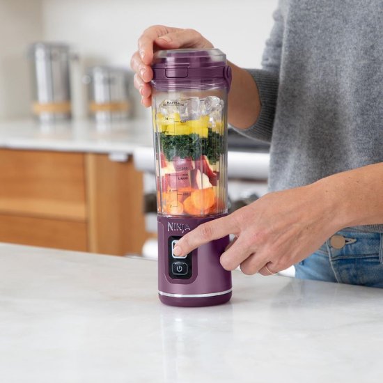 Prijenosni blender NINJA BC151EUPR USB-C,BPA-free, 530ml, ljubičasta