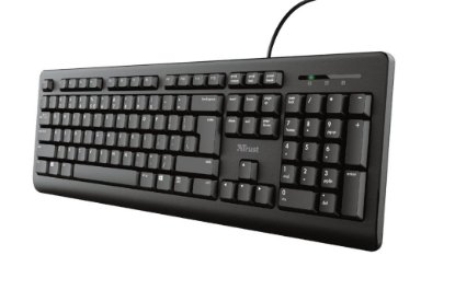 Tipkovnica + miš + podloga + slušalice TRUST Primo Home Office Set