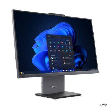 Računalo AiO LENOVO ThinkCentre Neo 55a G6 13FA000ACR / 23,8" FHD IPS, Ryzen 7 250, 32GB, 1TB SSD, AMD Graphics, WiFi, tipkovnica, miš, Windows 11 Pro, sivo