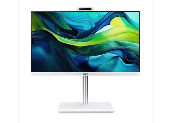 Računalo AiO ACER Aspire C24 DQ.BRNEX.006 / 23,8" FHD IPS, Core 5 120U, 16GB, 1TB SSD, Intel Graphics, WiFi, tipkovnica, miš, bez OS, bijelo