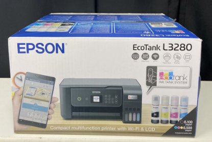 RABLJENI - Multifunkcijski printer EPSON EcoTank L3280, printer/scanner/copy, 5760 x 1440, WiFi, USB, crni