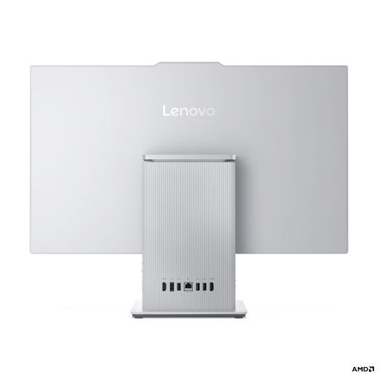 Računalo Lenovo All-in-One IC 27ARR9, AMD Ryzen 3 7335U, 16GB, 512GB, Integrirana AMD Radeon Grafika, tipkovnica, miš, FreeDOS, siva