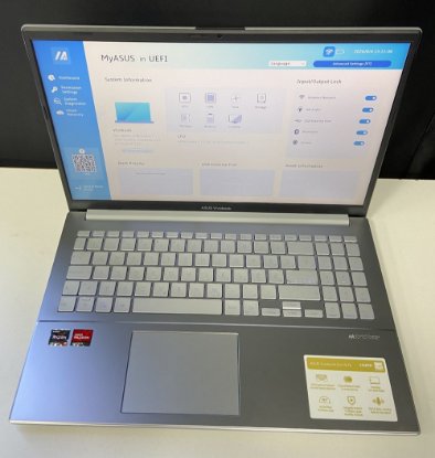 RABLJENI - Laptop ASUS Vivobook Go 15 E1504FA-NJ1475 / Ryzen 5 7520U, 16GB, 1TB SSD, AMD Radeon Graphics, 15.6" FHD IPS, bez OS, srebrni