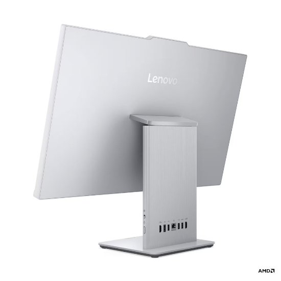 Računalo Lenovo All-in-One IC 27ARR9, AMD Ryzen 3 7335U, 16GB, 512GB, Integrirana AMD Radeon Grafika, tipkovnica, miš, FreeDOS, siva
