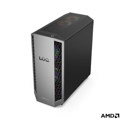 Računalo LENOVO LOQ Tower 91DF007GSC / Ryzen 7 8745HX, 32GB, 1TB SSD, nVidia GeForce RTX 5050, WiFi, bez OS, crno