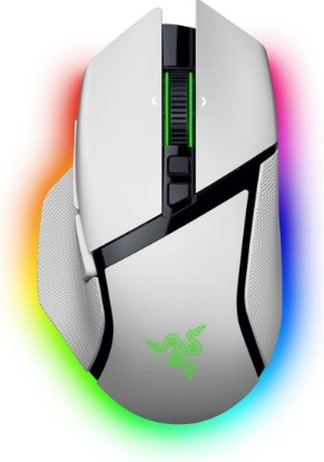 Miš RAZER Basilisk V3 Pro 35K, optički, 35000 DPI, Chroma RGB, 13 programabilnih tipki, bijeli