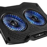 Stalak za laptop WHITE SHARK GCP-4 ICE GUARD, 2 ventilatora, crni