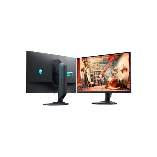 IZLOŽBENI - Gaming monitor 27" DELL AW2724DM, QHD, IPS, 180Hz, 1ms, 600cd/m2, FreeSync, pivot, crni