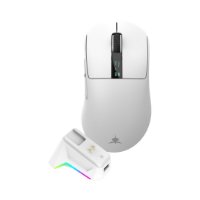 Miš WHITE SHARK WGM-5023 GAWAIN, 12.000 DPI, optički, bežični, bijeli
