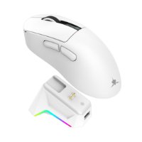 Miš WHITE SHARK WGM-5023 GAWAIN, 12.000 DPI, optički, bežični, bijeli