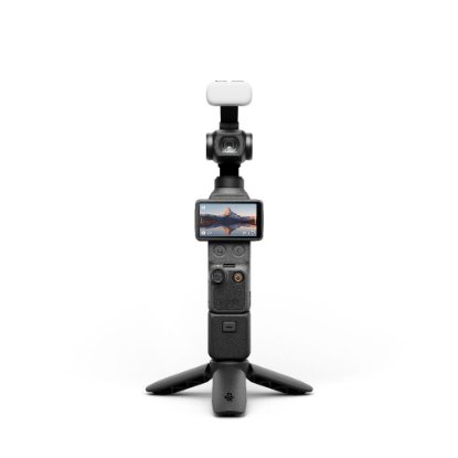 Gimbal stabilizator/kamera DJI Osmo Pocket 4 Creator Combo, 4k 240FPS, 3 axis stabilizator, crni