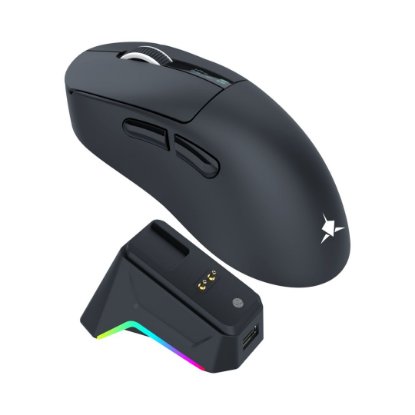 Miš WHITE SHARK WGM-5023 GAWAIN, 12.000 DPI, optički, bežični, crni
