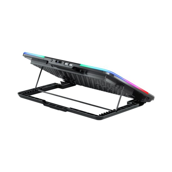 Stalak za laptop WHITE SHARK GCP-96 ICE BLADE, do 15,6", 6 ventilatora, crni
