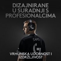 RABLJENI - Slušalice LOGITECH Gaming G PRO X, 7.1, crne
