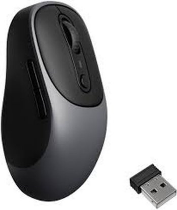 Miš KEYCHRON BM24, 2400 DPI, bežični, USB-C, sivi