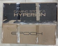 RABLJENI - Gaming stolica EPOCH Hyperion, crna, sa sustavom za hlađenje