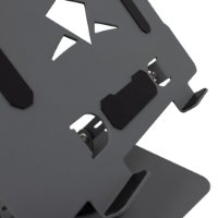 Stalak za laptop WHITE SHARK GCP-5 ICE ARROW, do 14", sivi