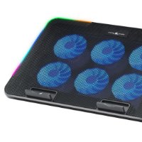 Stalak za laptop WHITE SHARK GCP-96 ICE BLADE, do 15,6", 6 ventilatora, crni