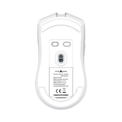 Miš WHITE SHARK WGM-5022 LUCAN , 12.000 DPI, optički, bežični, bijeli