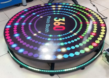 RABLJENI - Photo Booth 360, metalni, 100 cm
