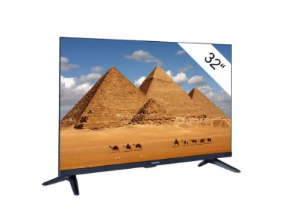 QLED TV 32” TORNADO, HD, Smart TV, WIFI, energetski razred E, crni