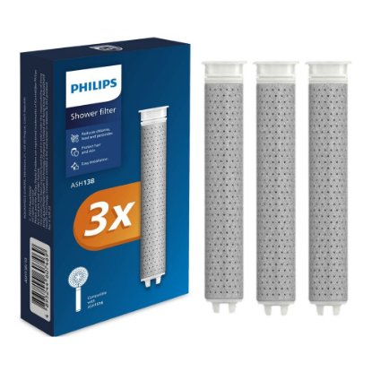 Filter za vodu PHILIPS ASH138/10, za tuš Philips ASH1516CH, 3 komada