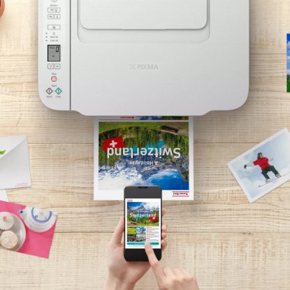 Multifunkcijski printer CANON Pixma TS3751i, printer/scanner/copy, 4800dpi, USB, Wi-Fi, bijeli