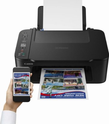 Multifunkcijski printer CANON Pixma TS3750i, printer/scanner/copy, 4800dpi, USB, Wi-Fi, crni