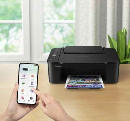 Multifunkcijski printer CANON Pixma TS3750i, printer/scanner/copy, 4800dpi, USB, Wi-Fi, crni